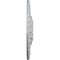 Ekena Millwork Vaduz Ceiling Medallion (Fits Canopies up to 3 1/2"), 23 1/2"OD x 3 1/2"ID x 2 1/8"P, Frost CM23VAFRF - alternate 2